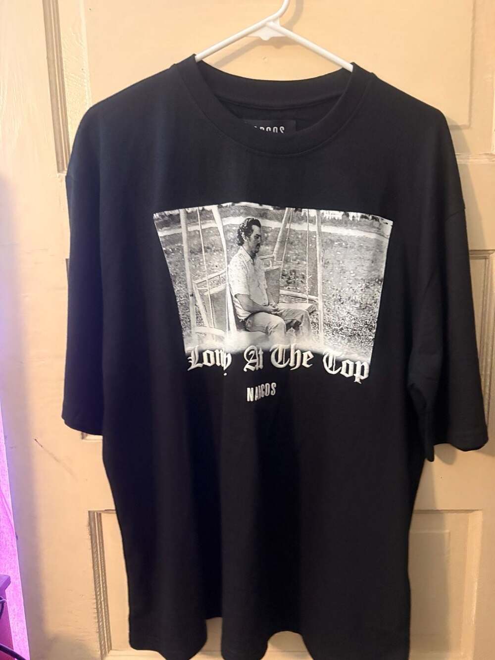 Reason Clothing x Narcos 'Lonely At The Top' Pablo Escobar Graphic T-Shirt